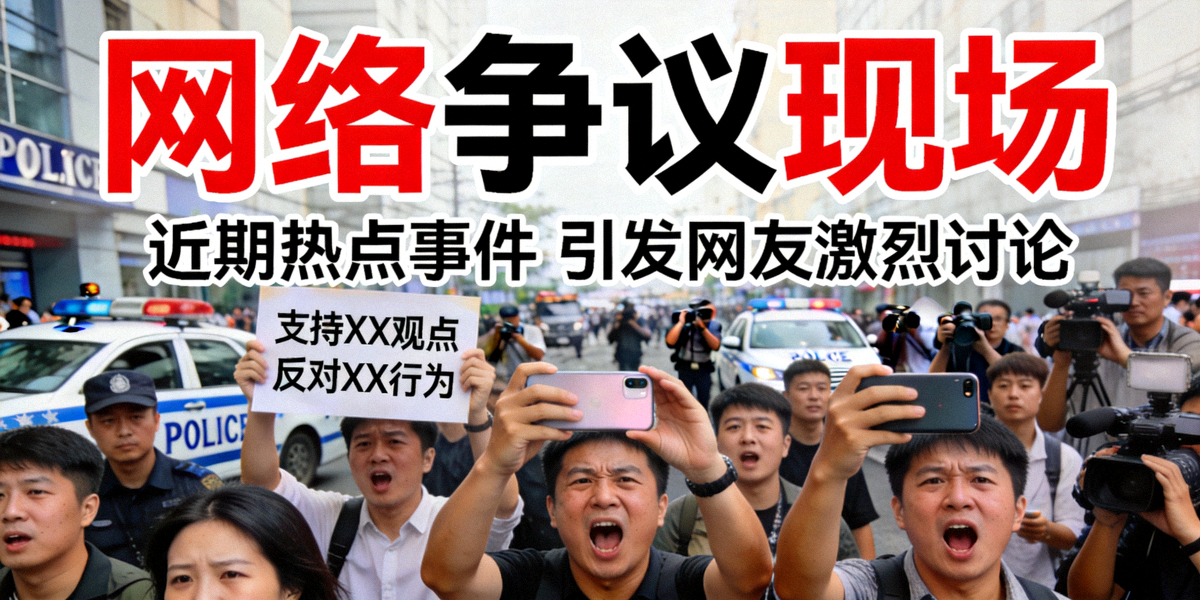热门事件焦点图 - 网络争议现场画面
